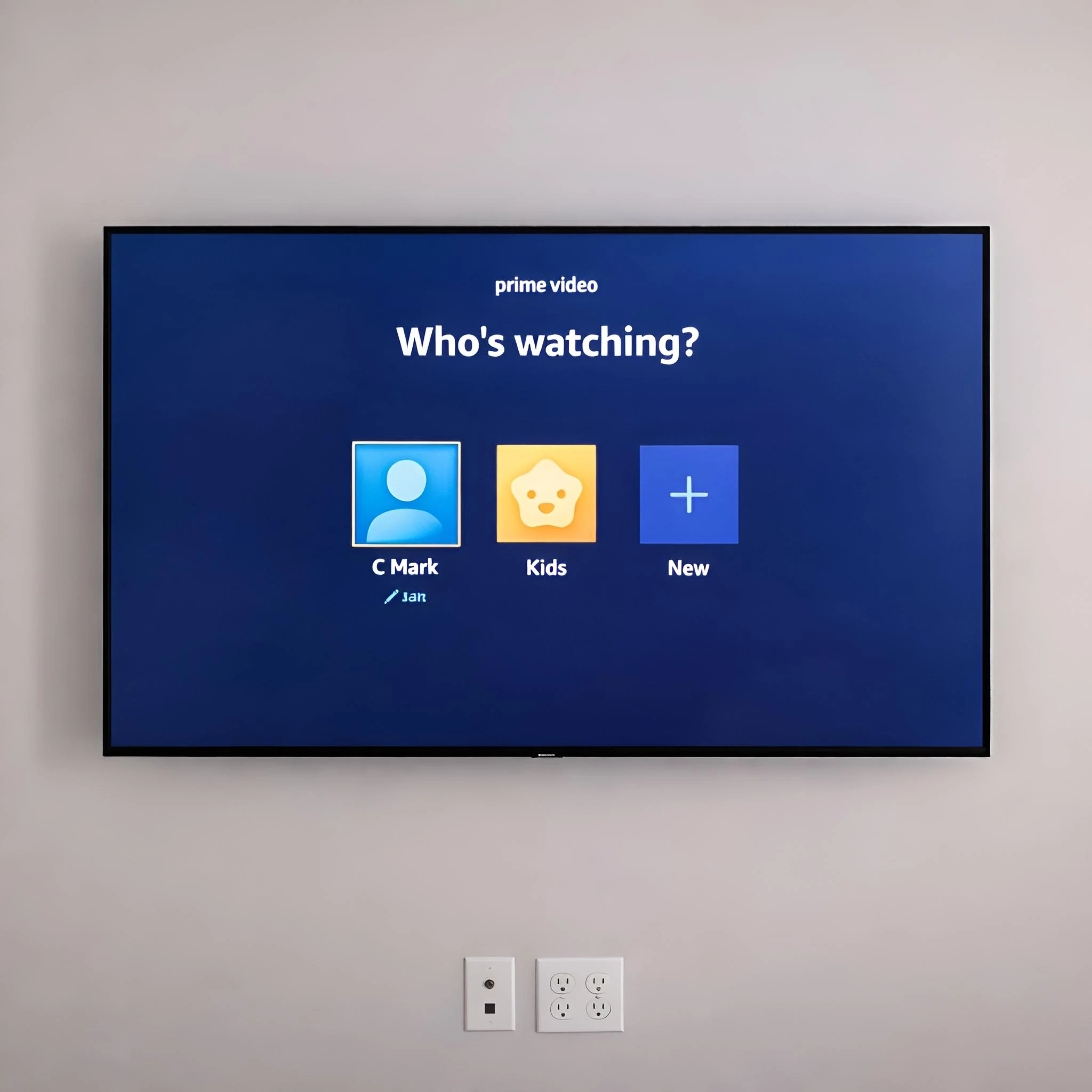Professional TV mounting with clean centered installation and no visible wires